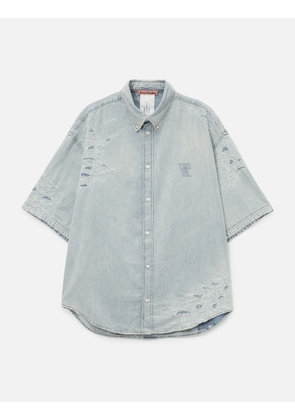 Mended Denim Shirt
