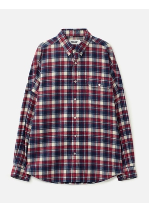 Check Shirt With Embroidery Logo