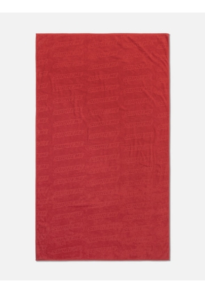 Red Beach Towel
