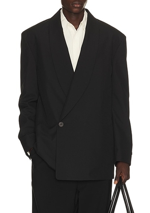 Fear of God Double-breasted Shawl Collar Jacket in Black - Black. Size XL/1X (also in ).