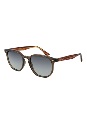 Ted Baker Brown Acetate Sunglasses