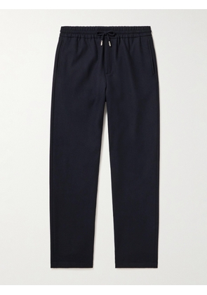 Mr P. - Tapered Virgin Wool-Blend Sweatpants - Men - Blue - 28