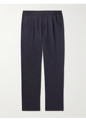 Mr P. - Tapered Twill Trousers - Men - Blue - 28