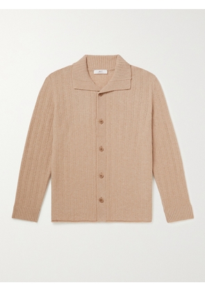 Mr P. - Wolly Open-Knit Wool Cardigan - Men - Neutrals - XS