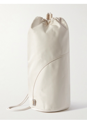 EÉRA - Rocket Big Leather-Trimmed Shell Backpack - Men - Neutrals