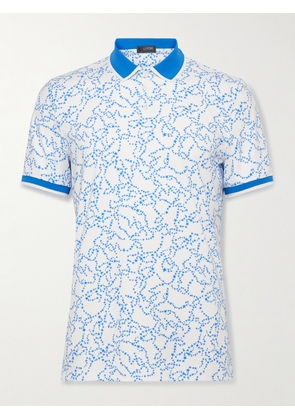 G/FORE - Star Dust Slim-Fit Printed Tech-Jersey Golf Polo Shirt - Men - Blue - S