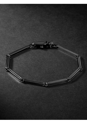 Fernando Jorge - Sync Rhodium-Plated Bracelet - Men - Black - 19