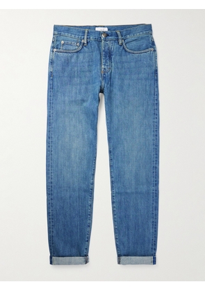 Mr P. - Slim-Fit Organic Selvedge Jeans - Men - Blue - 28