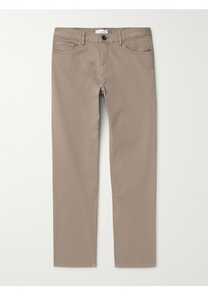 Mr P. - Straight-Leg Cotton-Blend Twill Chinos - Men - Brown - 28