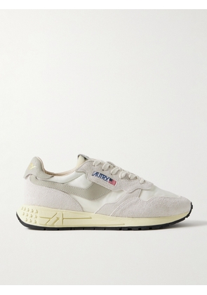 AUTRY - Reelwind Low Suede and Shell Sneakers - Men - Gray - EU 40