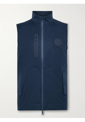 G/FORE - Slim-Fit Logo-Appliquéd Shell Golf Gilet - Men - Blue - S