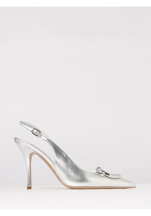 FERRAGAMO Pump Woman color Silver