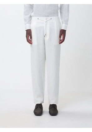 GIORGIO ARMANI Pants Men color Yellow Cream