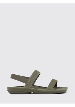 CAMPER Heeled Sandal Woman color Green