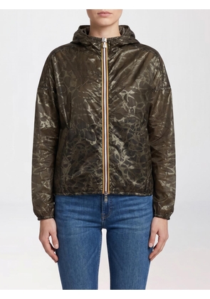 K-WAY Jacket Woman color Green