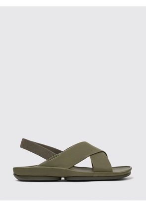 CAMPER Heeled Sandal Woman color Green
