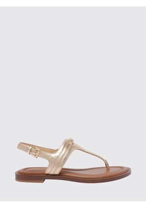 MICHAEL KORS Heeled Sandal Woman color Gold