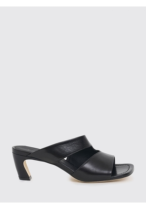 POEVE Heeled Sandal Woman color Black