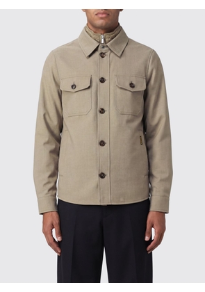 MOORER Jacket Men color Sand