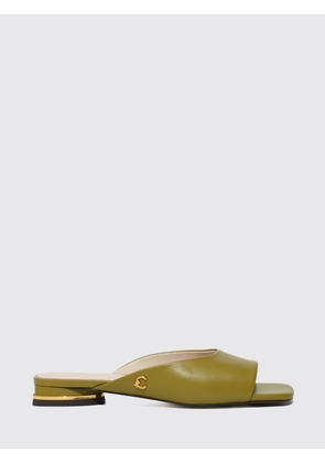COCCINELLE Heeled Sandal Woman color Grey