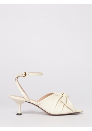 COCCINELLE Heeled Sandal Woman color Pearl