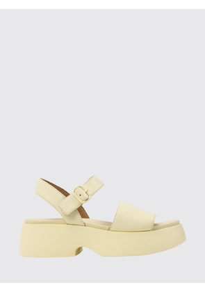 CAMPER Heeled Sandal Woman color Yellow