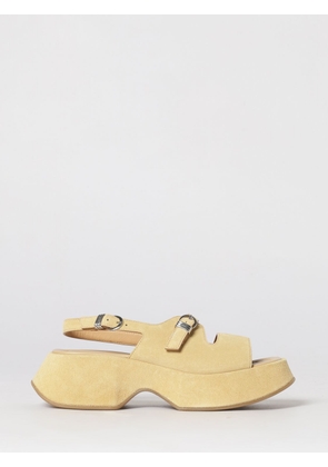 VIC MATIÉ Heeled Sandal Woman color Beige