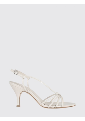 AEYDE Heeled Sandal Woman color Cream