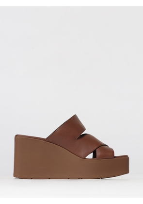 VIC MATIÉ Heeled Sandal Woman color Brown