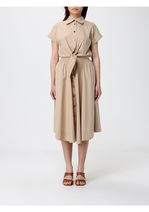 LIU JO Dress Woman color Beige