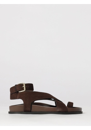 A. EMERY Heeled Sandal Woman color Brown