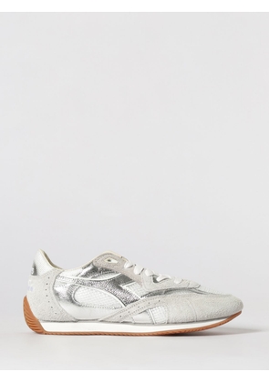 DIADORA HERITAGE Sneakers Woman color Silver