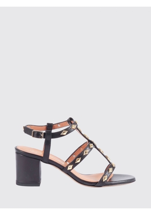 VIA ROMA 15 Heeled Sandal Woman color Black