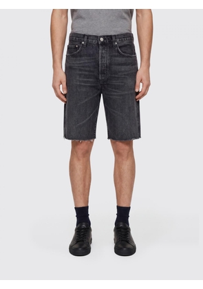 AGOLDE Knee-Length Denim Shorts with Five-Pocket Design