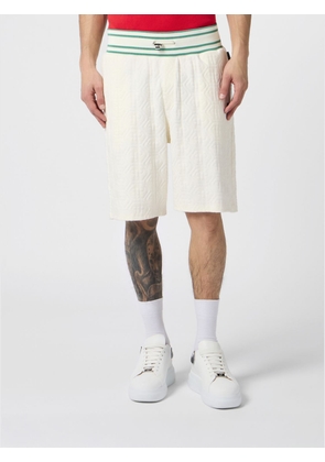 PHILIPP PLEIN Shorts Men color White