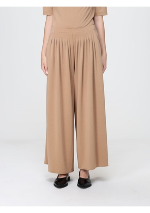 MM MAX MARA Pants Woman color Camel