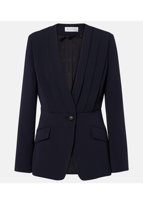 Max Mara Pleated cady blazer