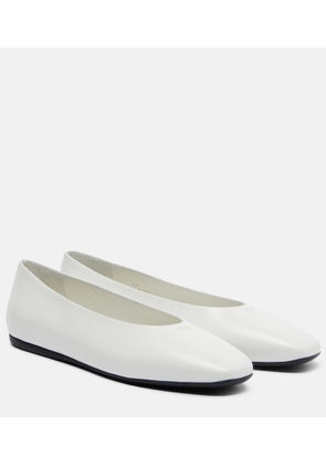 Prada Leather ballet flats