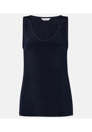 Max Mara Silk crepe de chine tank top