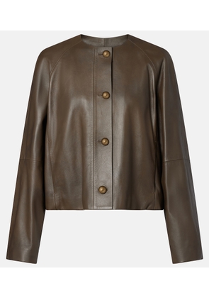 Max Mara Leather jacket