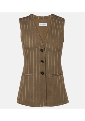 Max Mara Striped vest