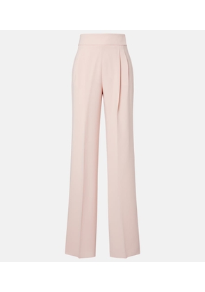 Max Mara Pleated cady straight pants