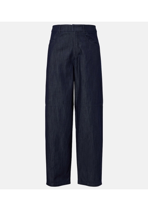 'S Max Mara Mid-rise barrel-leg jeans