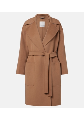 'S Max Mara Virgin wool wrap coat