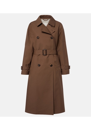 Max Mara Cotton-blend trench coat