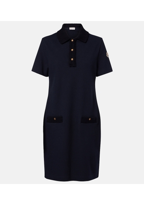 Moncler Cotton pique polo dress
