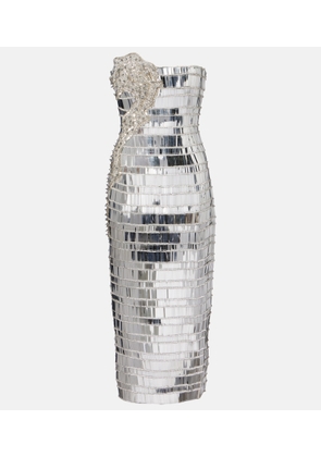 Rachel Gilbert Ariel embellished bustier gown