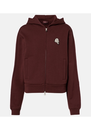 Moncler Cotton zip-up hoodie