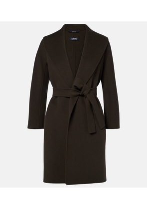'S Max Mara Virgin wool wrap coat