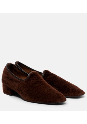 Herbert Levine Soft Touch shearling loafers